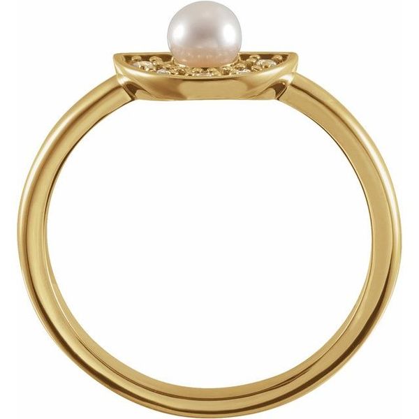 Pearl Fan Ring - Image 2