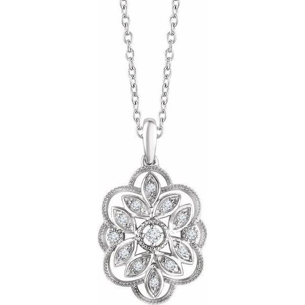 Granulated Filigree Necklace