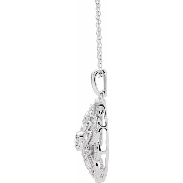 Granulated Filigree Necklace - Image 2