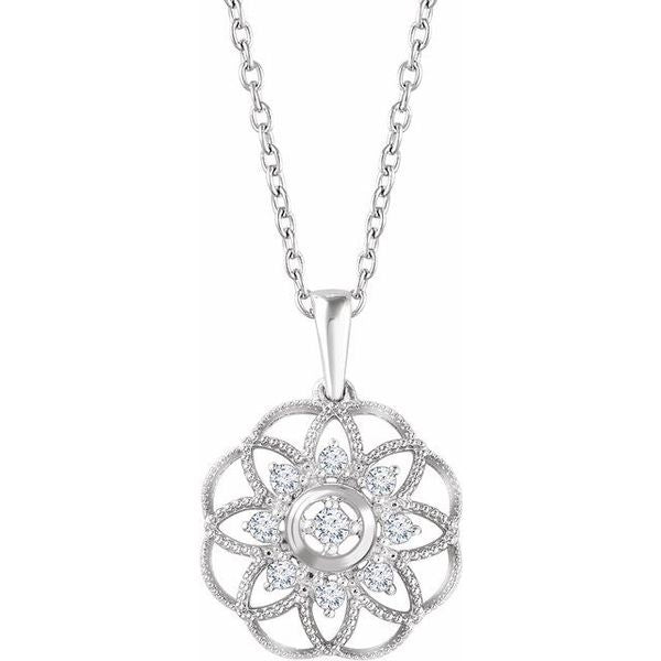 Granulated Filigree Necklace