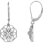 Granulated Filigree Earrings