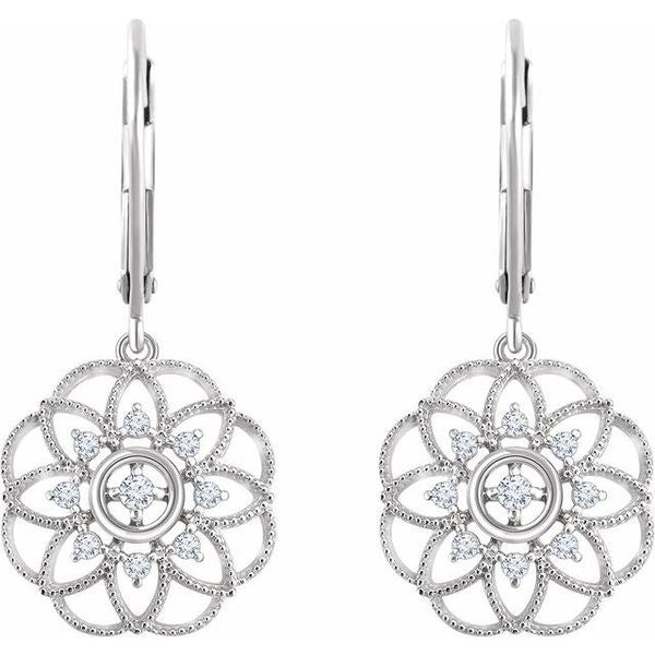 Granulated Filigree Earrings - Image 2