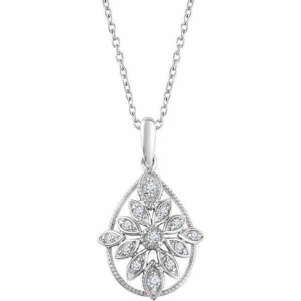 Granulated Filigree Necklace