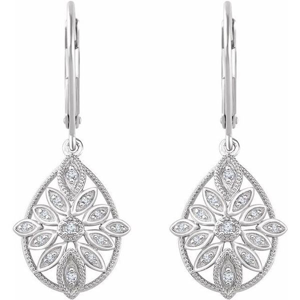 Granulated Filigree Earrings - Image 2