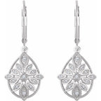 Granulated Filigree Earrings - Image 2