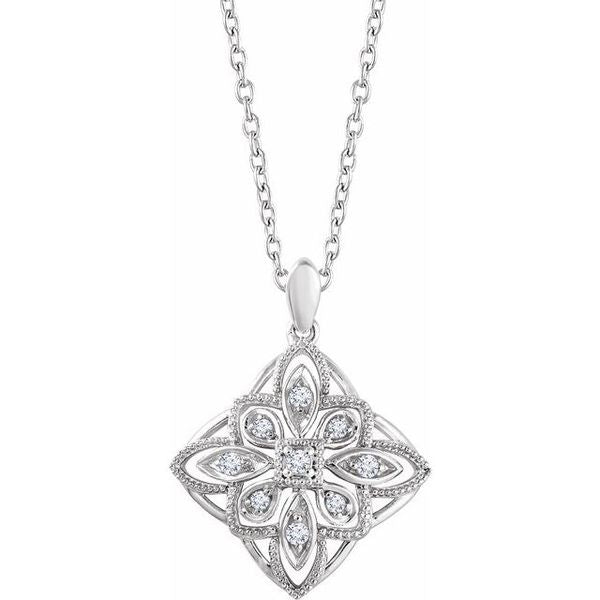 Granulated Filigree Necklace