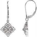 Granulated Filigree Earrings