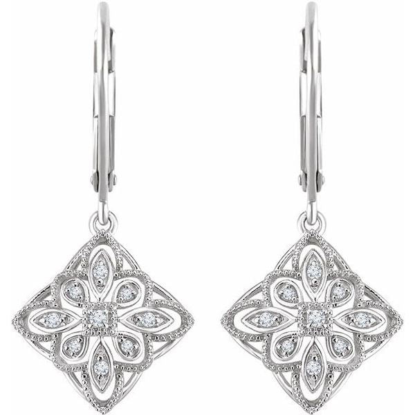 Granulated Filigree Earrings - Image 2