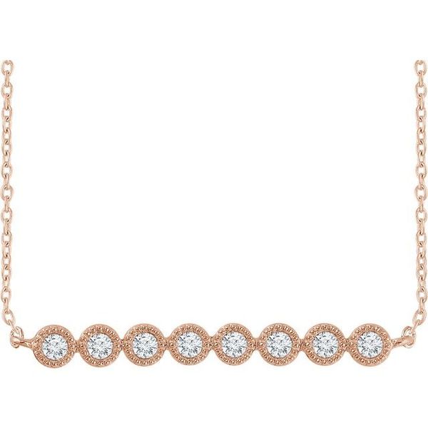 Beaded Bar Necklace