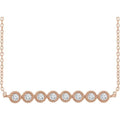 Beaded Bar Necklace