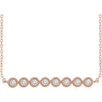 Beaded Bar Necklace