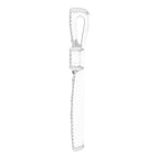 Milgrain Cross Pendant - Image 3