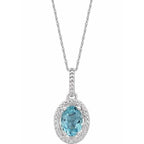 Halo-Style Necklace