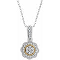 Halo-Style Necklace