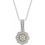Halo-Style Necklace