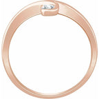 Two-Stone Bypass Ring - Image 2