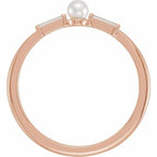 Accented Pearl Ring - Image 2
