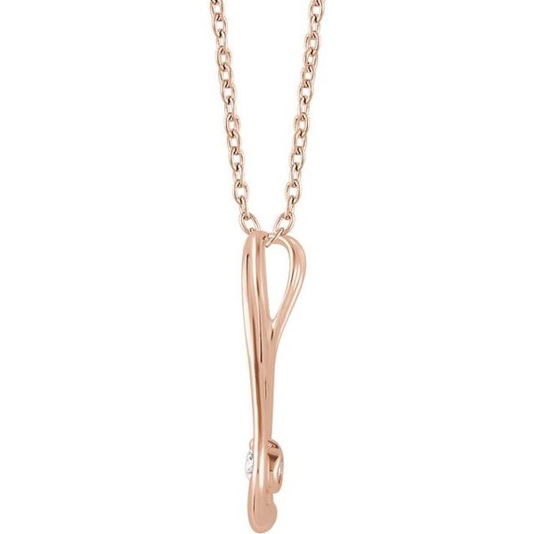 Solitaire Infinity-Inspired Necklace - Image 2