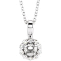 Halo-Style Necklace
