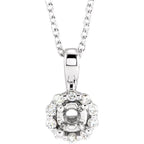 Halo-Style Necklace