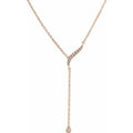 Freeform Y Necklace