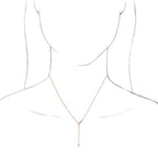 Freeform Y Necklace - Image 3