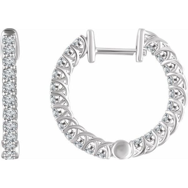 Inside-Outside Hoop Earrings