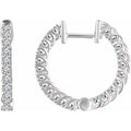 Inside-Outside Hoop Earrings