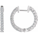 Inside-Outside Hoop Earrings