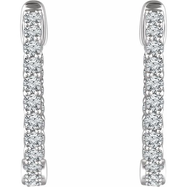 Inside-Outside Hoop Earrings - Image 3