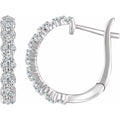 Accented Hoop Earrings
