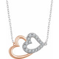 Double Heart Necklace