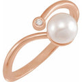 Freeform Pearl Ring