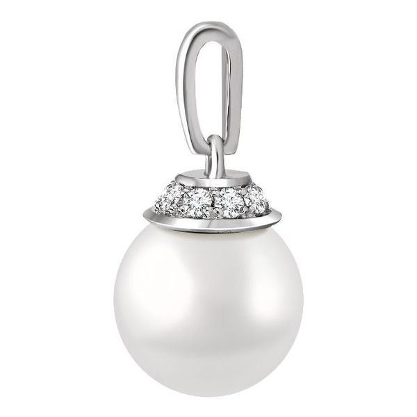 Accented Pearl Pendant - Image 2