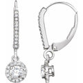 Halo-Style Earrings