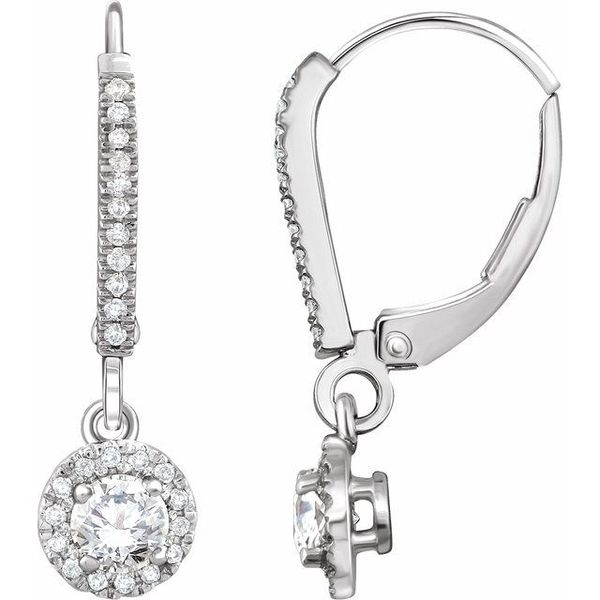Halo-Style Earrings