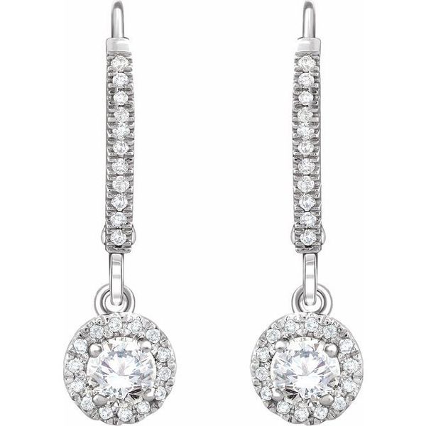 Halo-Style Earrings - Image 2