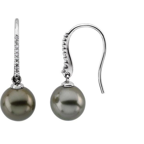 Accented Pearl Earrings