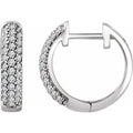 Accented Hoop Earrings