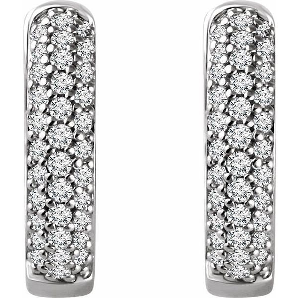 Accented Hoop Earrings - Image 2
