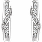 Accented Hoop Earrings - Image 2