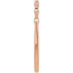 Accented Stackable Ring - Image 4