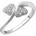Bypass Heart Promise Ring