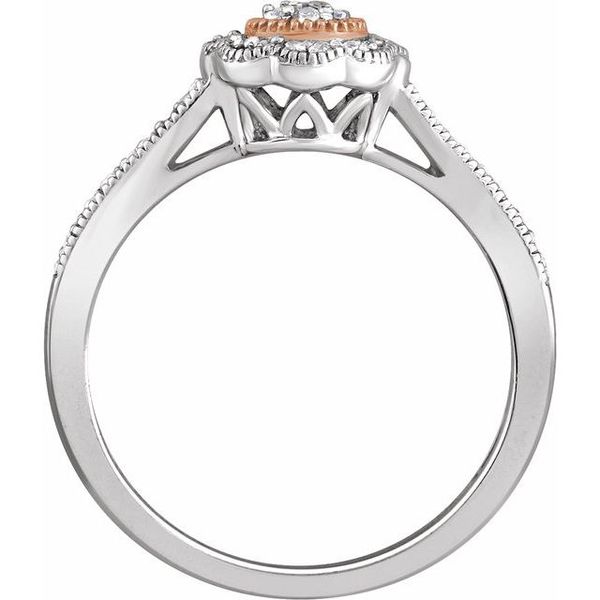 Cluster Halo-Style Promise Ring - Image 2