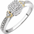 Halo-Style Cluster Promise Ring