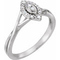 Halo-Style Criss-Cross Ring