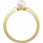 Accented Pearl Ring - Image 2