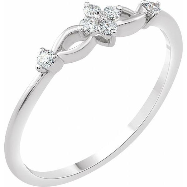 Floral Promise Ring