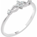 Floral Promise Ring