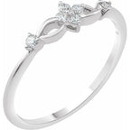Floral Promise Ring